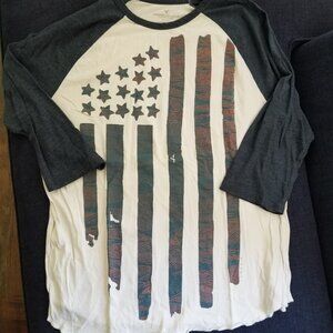 American Eagle American Flag